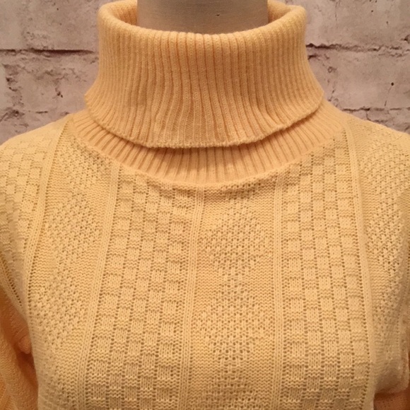 Vintage Sweater Kenneth Too! Turtleneck Acrylic - Picture 2 of 5